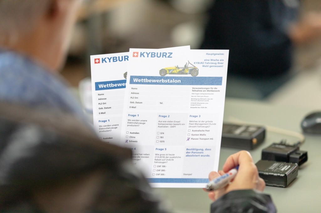 Tag der offenen Tür KYBURZ Switzerland AG 