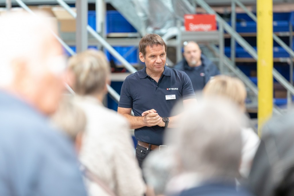 KYBURZ Switzerland AG Open doors neuw factory