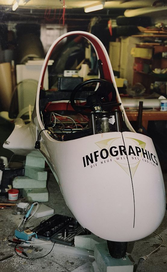 Infographics logo clearly visible on the Cheetah