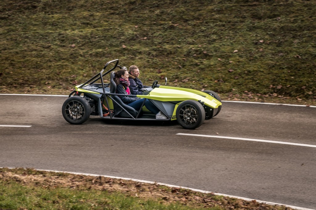 KYBURZ eRod in voller Fahrt