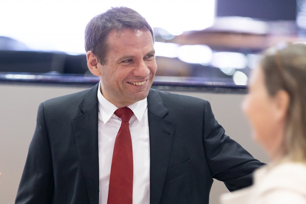 Martin Kyburz freut sich