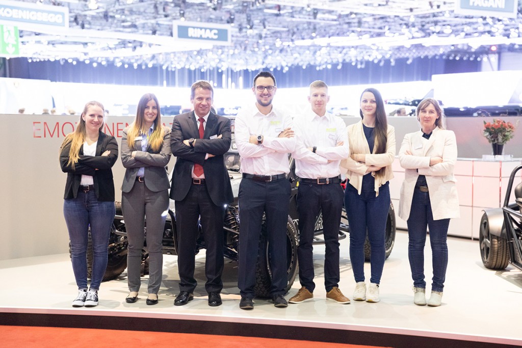 L'équipe KYBURZ au Salon 2019