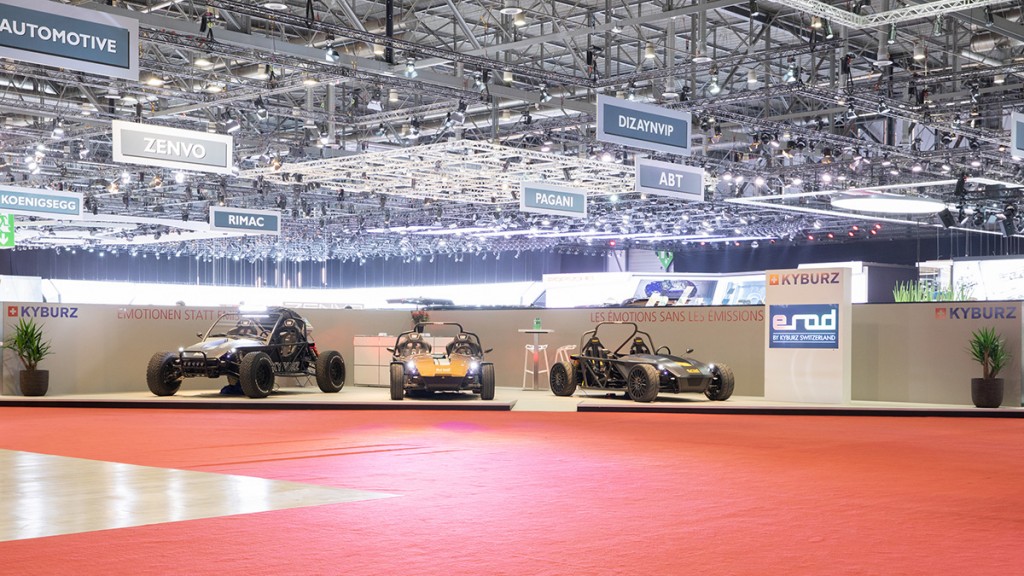 KYBURZ ready at Geneva Motor Show