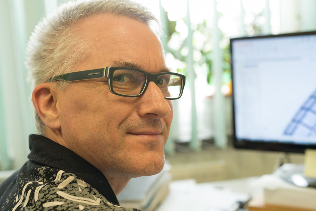 René Kaiser von der Reifenfabrik Heidenau