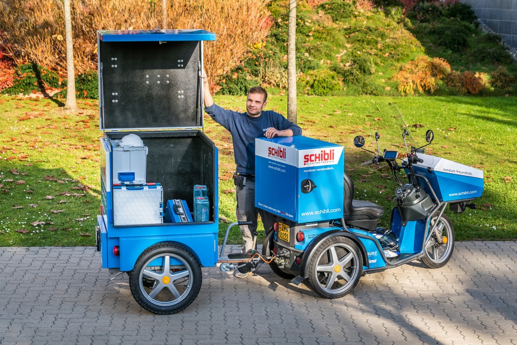 KYBURZ PAH extended by Sortimo for Schibli