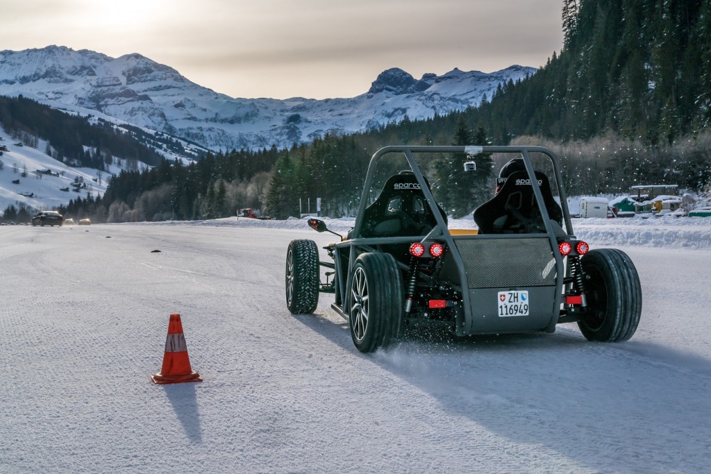 KYBURZ eRod in the snow