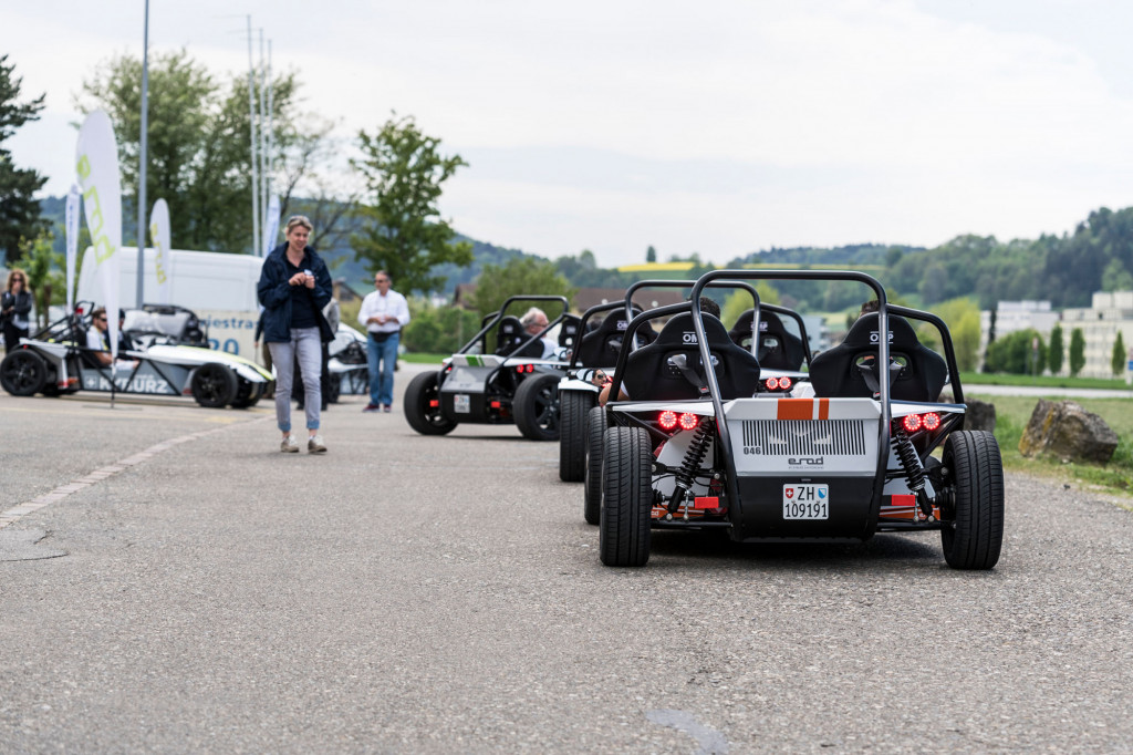 eRod Fun à l'arrière du véhicule
