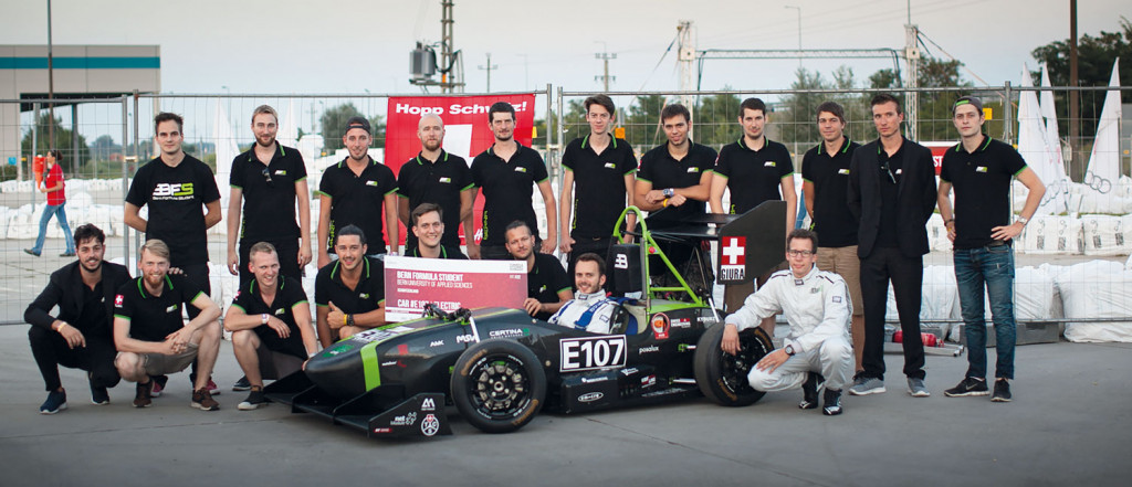 Das von KYBURZ unterstützte Formula Student Team