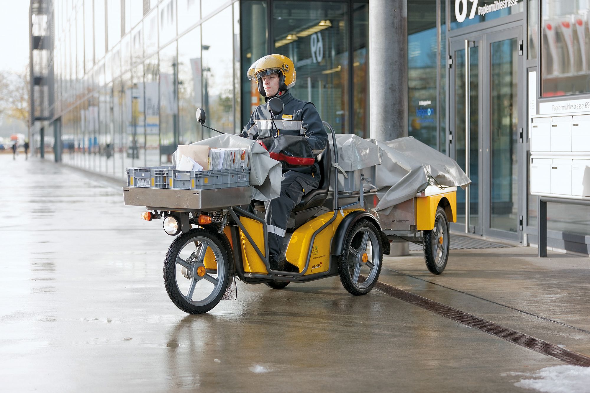 Briefzustellung mit dem KYBURZ DXP